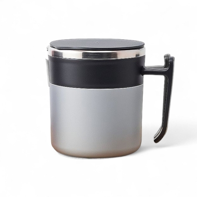 Picture of 1 pcs Insulated Stainless Steel Travel Mug with Lid & Handle