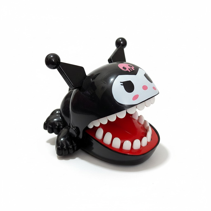Picture of Kuromi Biting Finger Game Toy: Fun Sanrio Interactive Prank Game, Perfect for Kids & Adults Party Entertainment, Novelty Desktop Dentist Game for Family Fun, Stress Relief Gift, Hand-Eye Coordination Toy, Ages 4