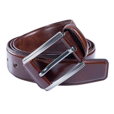 Picture of Artificial Leather chocolate colour belt for men (chocolate colour,Int: One size)
