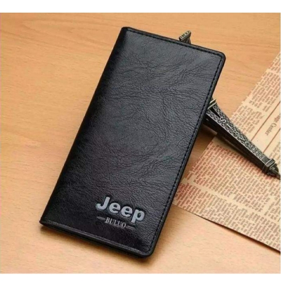 Picture of Jeep Long High quality High Capacity Artificial Leather Wallet For Men (Black)