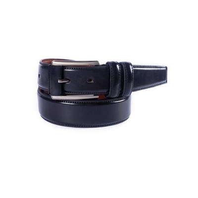 Picture of Black Artificial Leather Belt For Men (Black,Int: One size)