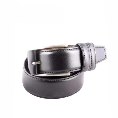 Picture of Black Leather Formal  Belt For Men (Black,Int: One size)