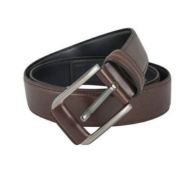 Picture of Brown artificial  leather  belt  for mon (Brown,Int: One size)