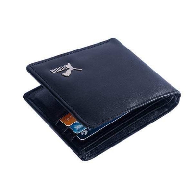 Picture of Black artificial leather wallet for men (Black)