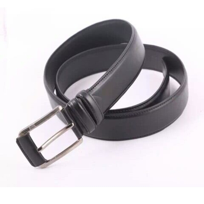 Picture of Black artificial leather belt for men (Black,Int: One size)