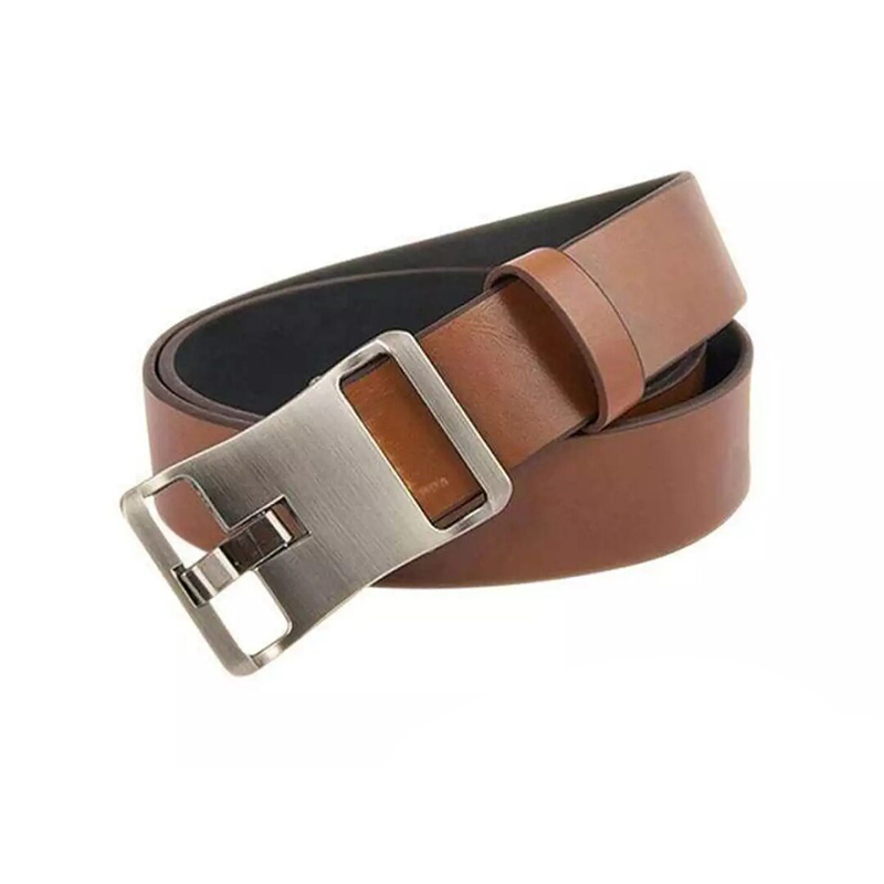 Picture of Brown  Artificial Leather Formal Belt For Men (Brown,Int: One size)