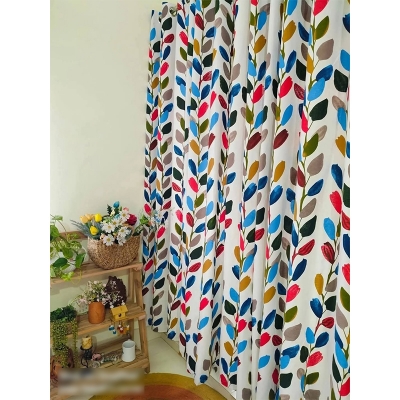Picture of premium quality cotton curtain /Porda 4 kuchi 8 ilet-Multicolor