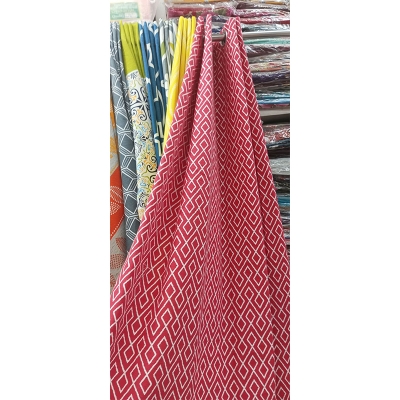Picture of premium quality cotton curtain /Porda 4 kuchi 8 ilet-Multicolor