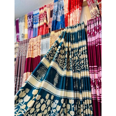 Picture of Chinese Synthetic Curtain for Door and Windows, Porda ( parda) -( 4 kuchi -1pis)-Multicolor
