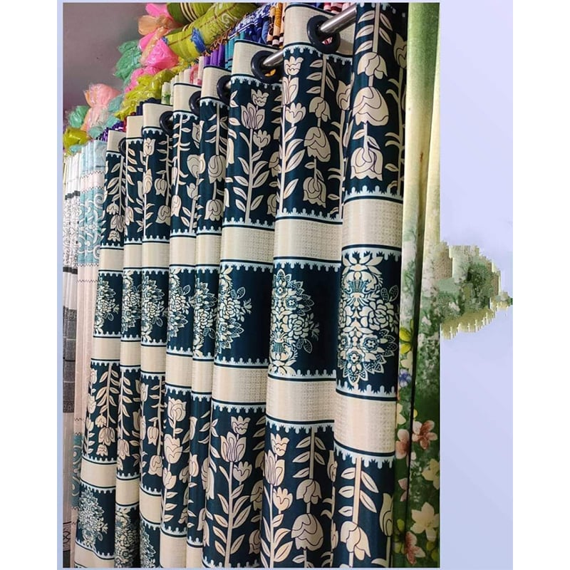Picture of Chinese Synthetic Curtain for Door and Windows, Porda ( parda) -( 4 kuchi -1pis)-Multicolor