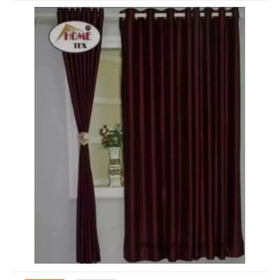 Picture of New Exclusive synthetic curtain ( porda collection for window & door 1pcs-Coffee