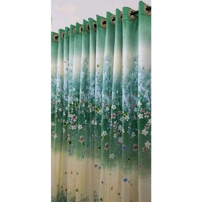 Picture of New Synthetic Curtain for Door and Windows, Porda ( parda) -( 4 kuchi -1pis)-Green