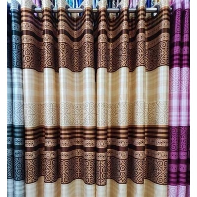 Picture of New Synthetic Curtain for Door and Windows, Porda ( parda) -( 4 kuchi -1pis)-Multicolor