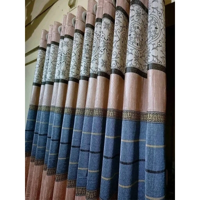 Picture of High quality door and window curtains (porda) 4 kuci 8 Eilet 1 Piece-Multicolor