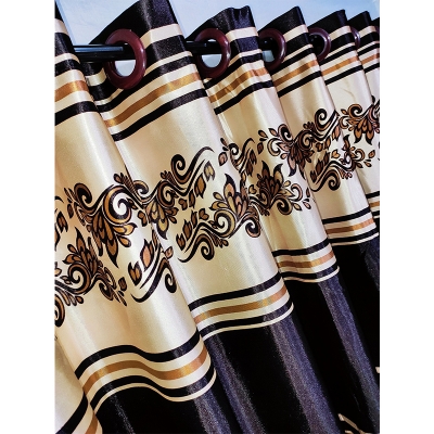 Picture of Premium quality curtains ( Porda)  for doors and windows 1 Piece-Cream