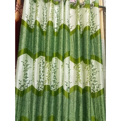 Picture of Premium quality curtains ( Porda)  for doors and windows 1 Piece-Green
