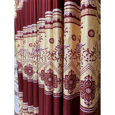 Picture of Premium quality curtains ( Porda)  for doors and windows 1 Piece  4 kuci-Maroon