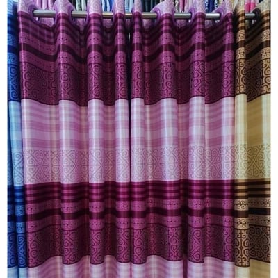 Picture of High quality door and window curtains (porda) 4 kuci 8 Eilet-Multicolor