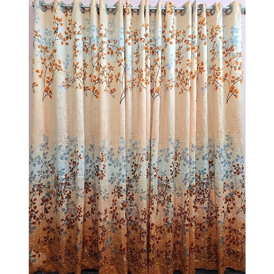 Picture of Door and window curtain 2 pcs-Multicolor