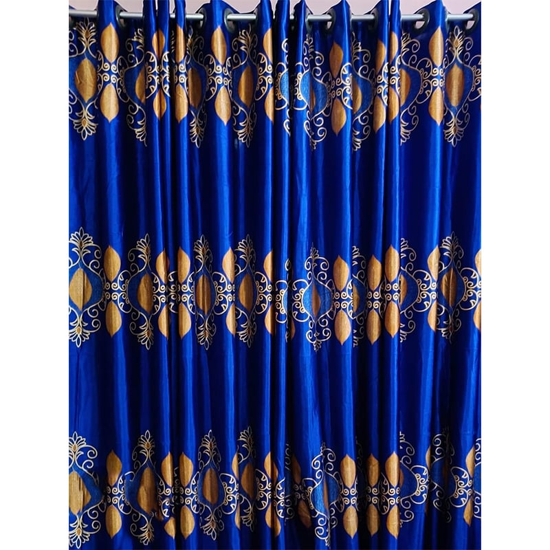 Picture of Chinese Synthetic Curtain for Door and Windows, Porda ( parda) -( 4 kuchi -1pis)-Multicolor