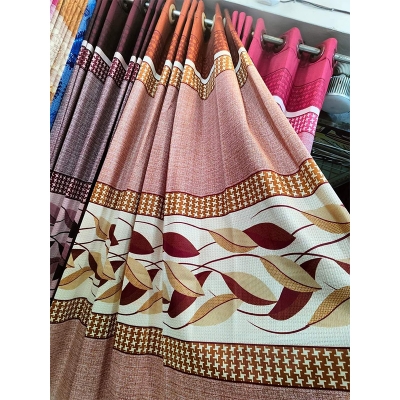 Picture of Door and window curtain 2 pcs-Multicolor