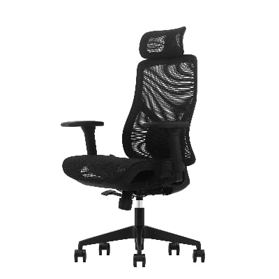 Picture of REGAL Ergonomic Swivel Chair-S6H (Black) CES-S6H-7-1-66