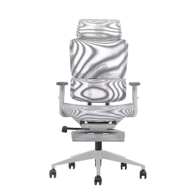 Picture of REGAL Ergonomic Swivel Chair-AT8 (Grey) CES-AT8-7-1-44