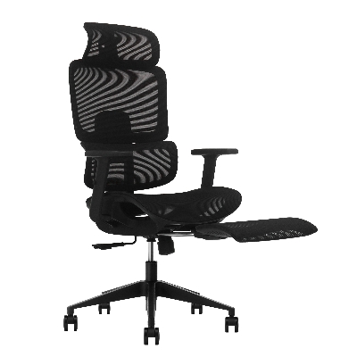 Picture of REGAL Ergonomic Swivel Chair-AT8 (Black) CES-AT8-7-1-66