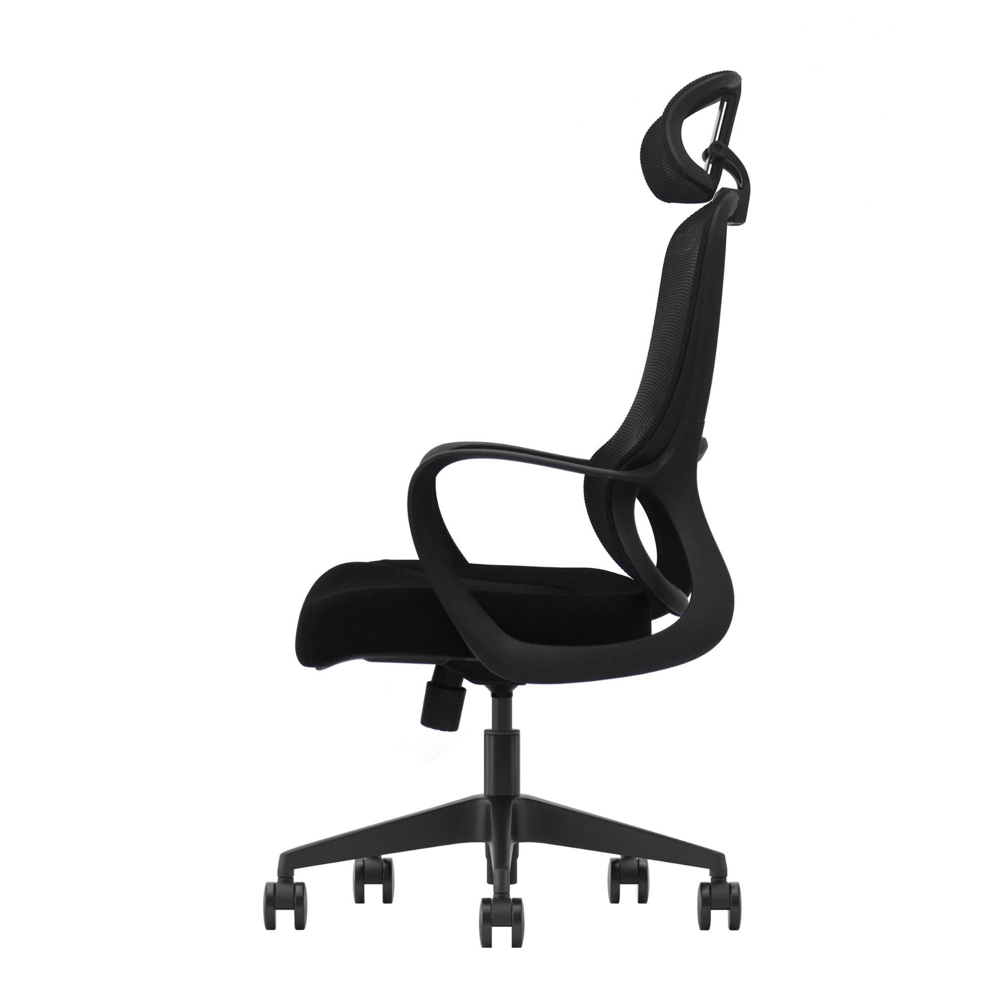 Picture of REGAL Ergonomic Swivel Chair-GK8 (Black) CES-GK8-7-1-66
