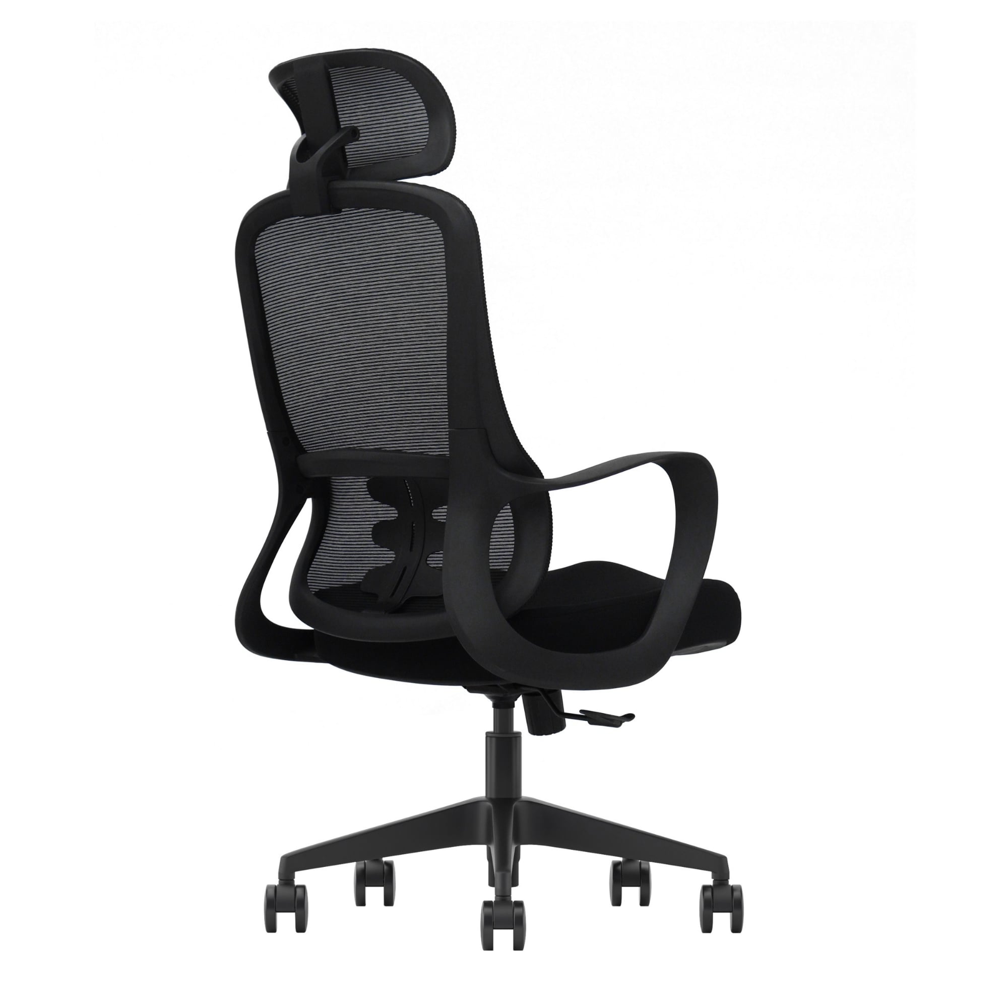 Picture of REGAL Ergonomic Swivel Chair-GK8 (Black) CES-GK8-7-1-66