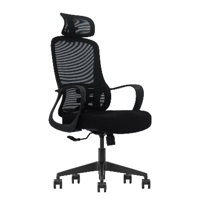 Picture of REGAL Ergonomic Swivel Chair-GK8 (Black) CES-GK8-7-1-66