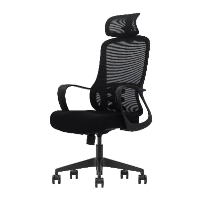 Picture of REGAL Ergonomic Swivel Chair-GK8 (Black) CES-GK8-7-1-66