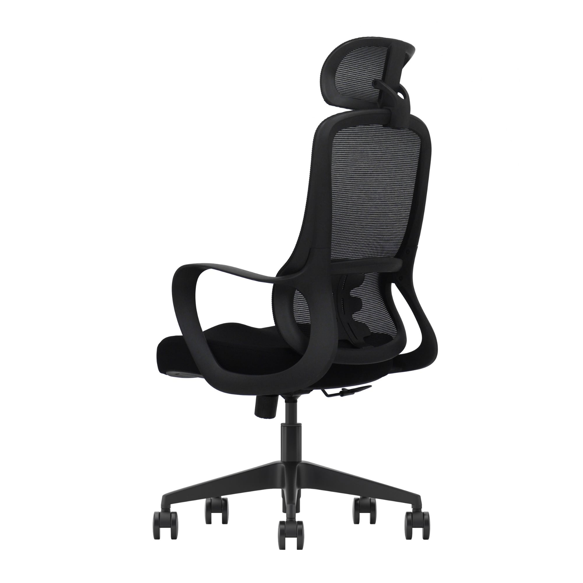 Picture of REGAL Ergonomic Swivel Chair-GK8 (Black) CES-GK8-7-1-66