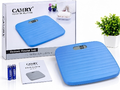Picture of CAMRY Premium Electronic Personal Weighing Scale Digital Body Weight Monitor with Comfortable Platform
