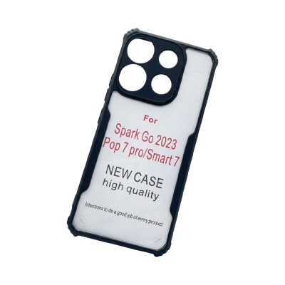 Picture of For Tecno Spark Go 2023 / Pop 7 Pro / Infinix Smart 7 Shockproof Bumper Anti-Drop Slim Fit Fashion Back Cover Case - Camera