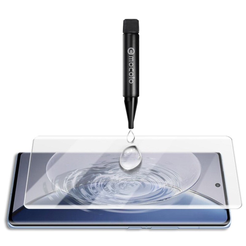 Picture of Premium Scratch Resistant Real Tempered Glass UV Screen Protector For oppo Reno 9 Pro / Reno 9 Pro Plus +