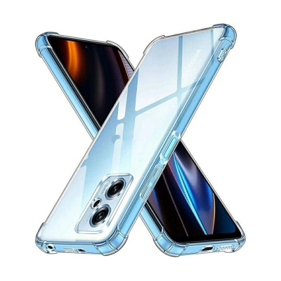 Picture of For Xiaomi K50i / Redmi Note 11T Pro 5G / Redmi Note 11T Pro Plus / POCO X4 GT Silicone Airbag cover Shockproof Transparent Protective Clear Back Cover TPU Case-Transparent