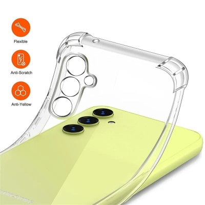 Picture of For Samsung Galaxy A34 5G Silicone Airbag cover Shockproof Transparent Protective Clear Back Cover TPU Case-Samsung Galaxy A34 5G