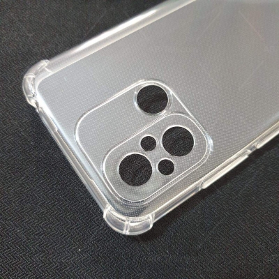 Picture of For Xiaomi Redmi 12C Silicone Airbag cover Shockproof Transparent Protective Clear Back Cover TPU Case-Transparent