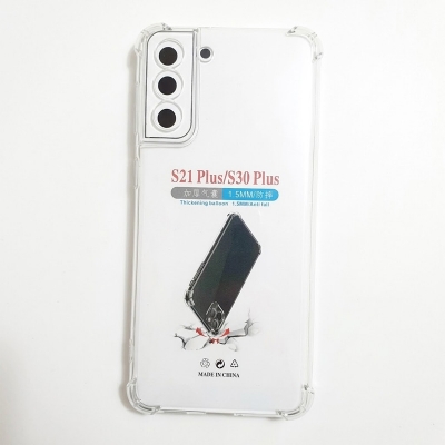 Picture of For Samsung Galaxy S21 Plus +  Silicone Airbag cover Shockproof Transparent Protective Clear Back Cover TPU Case-Samsung Galaxy S21 Plus ,
