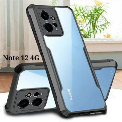 Picture of Shockproof Slim Fit Camera Protection Back Case For Xiaomi Redmi Note 12 4G Global