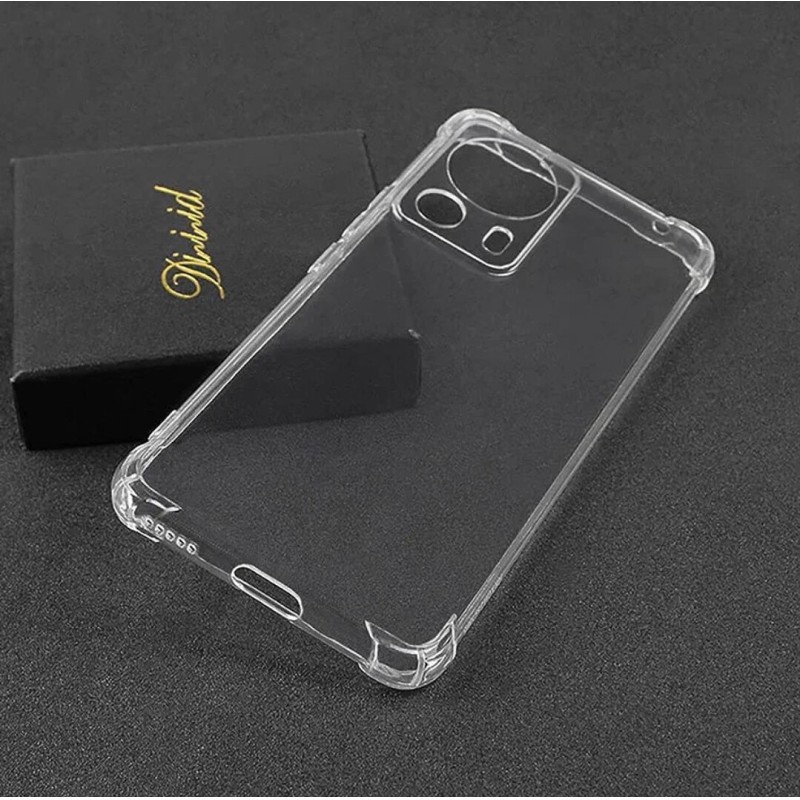 Picture of For Xiaomi 13 Lite 5G Civi 2 5G Silicone Airbag cover Shockproof Transparent Protective Clear Back Cover TPU Case-Xiaomi 13 Lite 5G Civi 2 5G