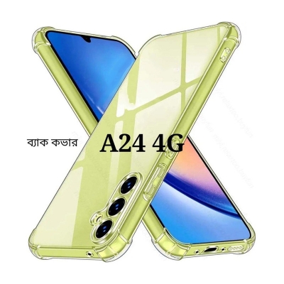 Picture of For Samsung Galaxy A24 4G Silicone Airbag cover Shockproof Transparent Protective Clear Back Cover TPU Case-Samsung Galaxy A24 4G