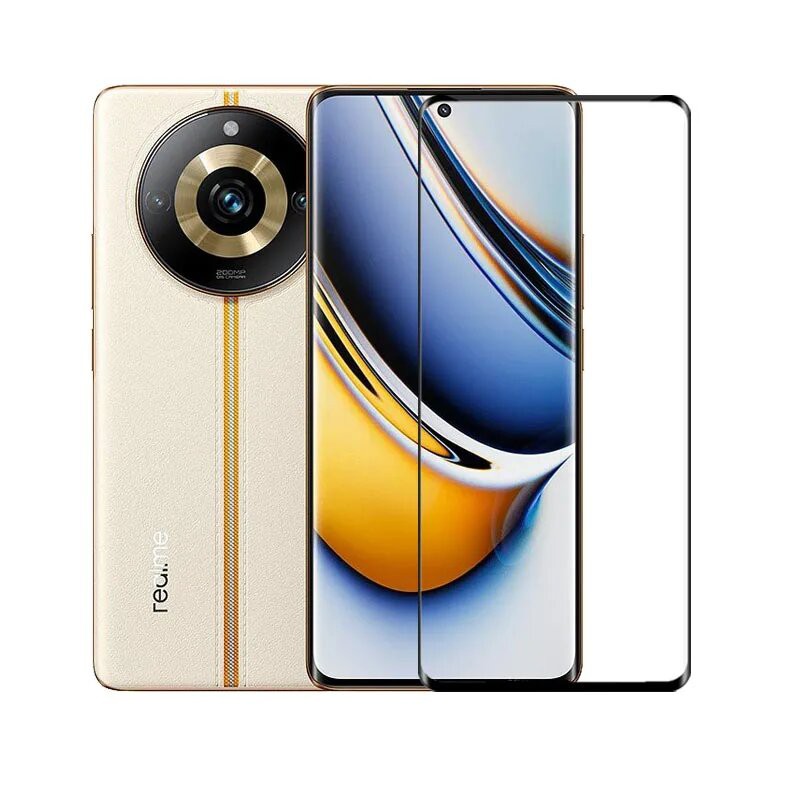 Picture of For Realme 11 Pro Plus 9D Full Glued Tempered Glass Screen Protector-Realme 11 Pro Plus