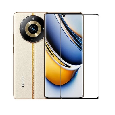Picture of For Realme 11 Pro Plus 9D Full Glued Tempered Glass Screen Protector-Realme 11 Pro Plus