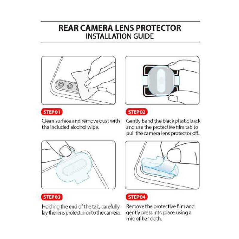 Picture of For Xiaomi Redmi 12 HD Clear Camera Lens Protector-Xiaomi Redmi 12
