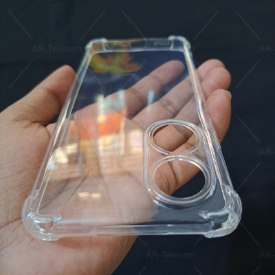 Picture of For Oppo A58 4G Soft Silicone Shockproof Transparent Airbag Cover Case-oppo A58 4G