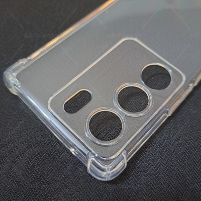 Picture of For vivo V29 / vivo S17 5G / S17 Pro 5G Soft Silicone Shockproof Transparent Airbag Cover Case