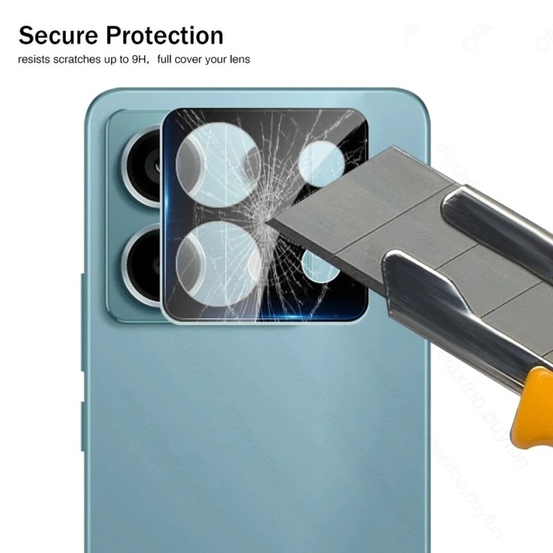 Picture of For Xiaomi Redmi Note 13 5G Global Camera Protector Glass - Black-Xiaomi Redmi Note 13 5G Global