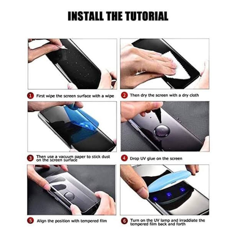 Picture of For Realme 12 Pro and Realme 12 Pro Plus P1 Pro Premium Quality HD UV Tempered Glass Screen Protector - Clear
